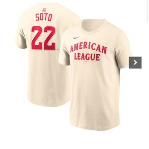 new with tags. Juan Soto 2024 All Star shirt jersey. from Yankee Stadium, XL.